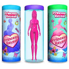 Color Reveal Doll Girl Games